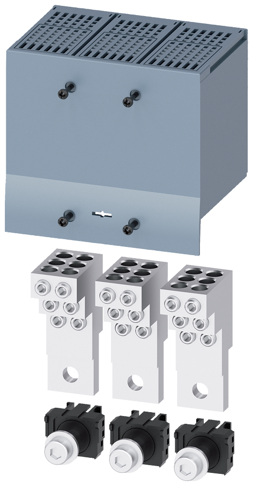 3VA9233-0JF60 Borne para conductor redondo, 6 cables, 3 uds., accesorio para: 3VA5 250