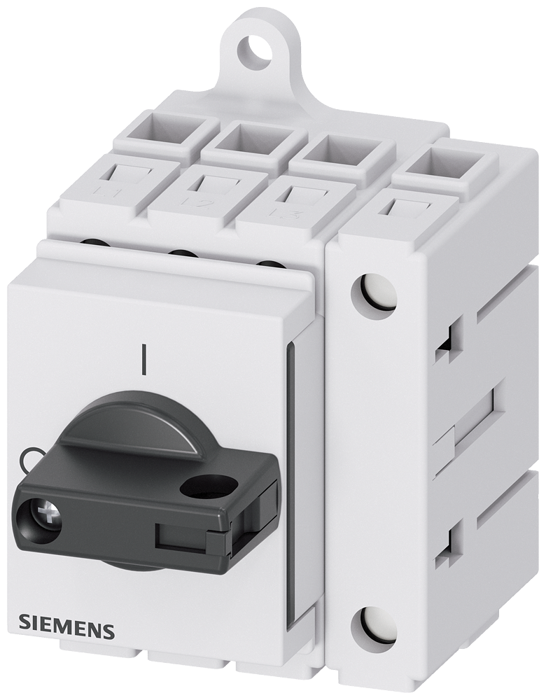 3LD3130-0TL11 Interruptor-seccionador 3LD3, Iu 25 A, interruptor principal, 3 polos + N