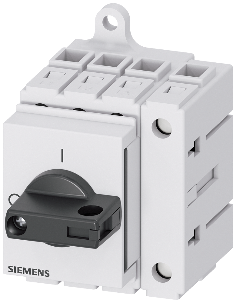 3LD3430-0TL11 Interruptor-seccionador 3LD3, Iu 63 A, interruptor principal, 3 polos + N