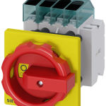 3LD3054-1TL53 Interruptor-seccionador 3LD3, Iu 16 A, interruptor principal, 3 polos + N