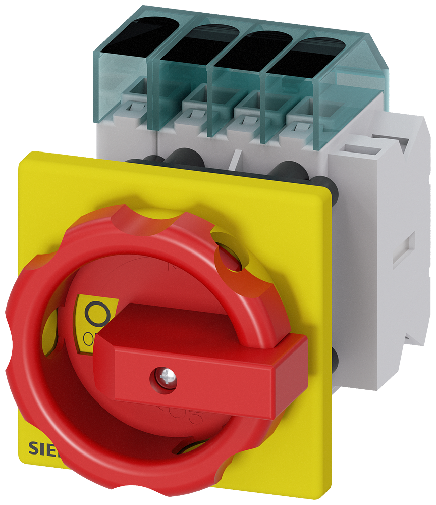 3LD3054-1TL53 Interruptor-seccionador 3LD3, Iu 16 A, interruptor principal, 3 polos + N