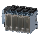 3KF1403-4LB11 Interruptor-seccionador con fusible, 32 A, tamaño 1, 4 polos, para fusible 