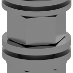 8MF1000-2HB SIVACON, tornillo de tierra, M12