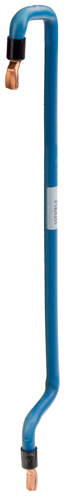 5ST3781-2 Conector de hileras,N, 16 mm², 200 mm, 1 polo, para distribuidor NF, azul
