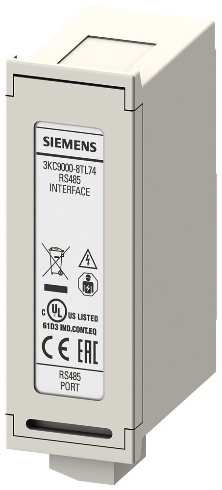 3KC9000-8TL74 ATC6, módulo de ampliación RS 485, accesorio para ATC6300 y ATC6500; enchuf