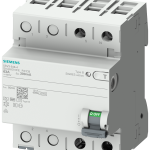 5SV3324-4 Interruptor diferencial, de 2 polos, tipo B, con retardo breve, In: 40 A, 30 mA