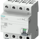 5SV3342-4 Interruptor diferencial, de 4 polos, tipo B, con retardo breve, In: 25 A, 30 mA