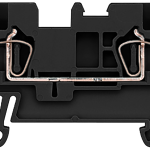 8WH2000-0AE08 Borne de paso con bornes de resorte, sección: 1,5 mm2, anchura: 4,2 mm