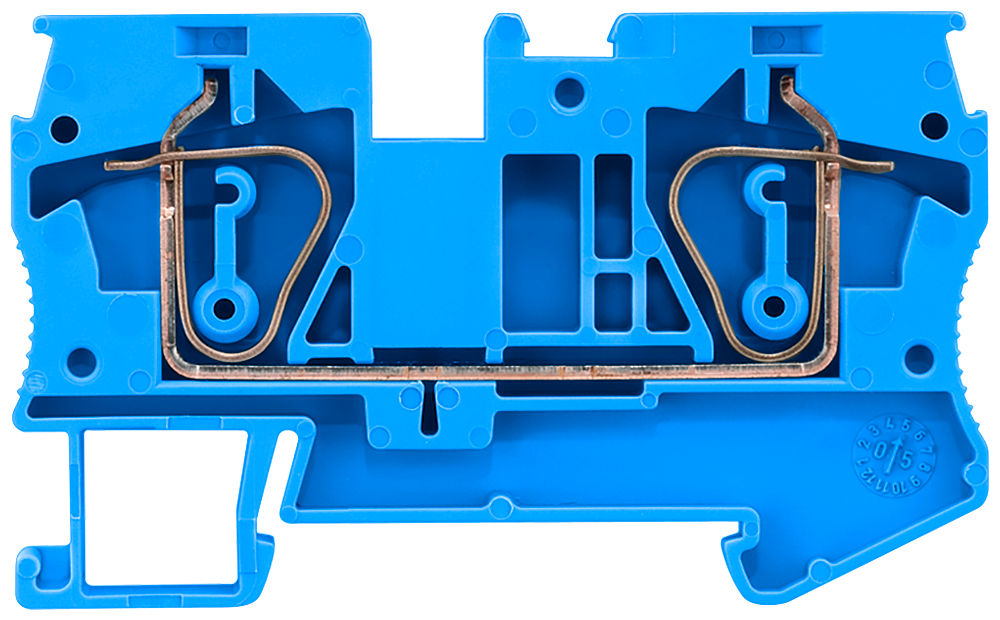 8WH2000-0AH01 Borne de paso con bornes de resorte, sección: 0,5-6 mm², anchura: 8,2 mm