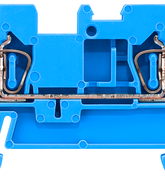 8WH2004-0AF01 Borna conexión resorte 2,5mm AZUL 4puntos conexión