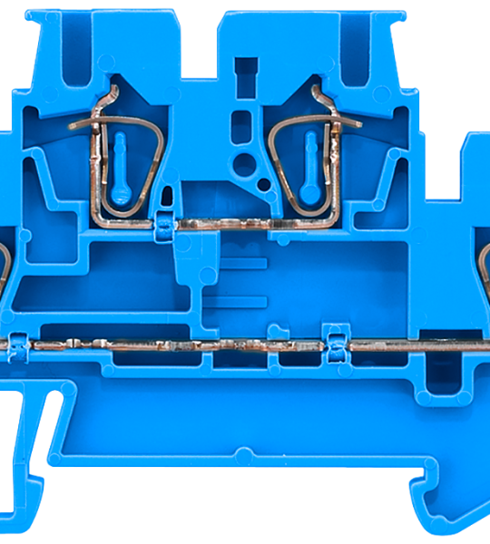 8WH2020-0AF01 Borne de dos pisos con bornes de resorte, sección: 0,08-2,5 mm², anchura: 5