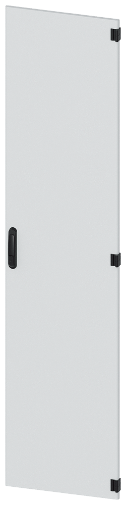 8MF1250-2UT14-0BA2 SIVACON, puerta, derecha, IP55, Al: 2200 mm, An: 500 mm, RAL 7035, Clase de prot