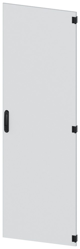 8MF1060-2UT14-0BA2 SIVACON, puerta, derecha, IP55, Al: 2000 mm, An: 600 mm, RAL 7035, Clase de prot