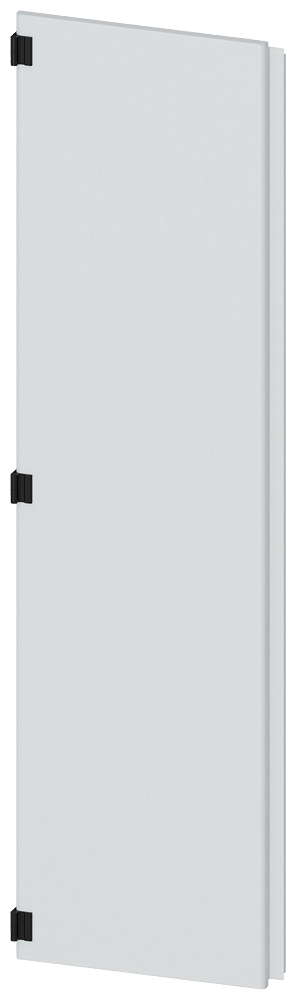8MF1870-2UT25-0BA2 SIVACON, semipuerta, izquierda, IP55, Al: 1800 mm, An: 450 mm, RAL 7035, Clase d