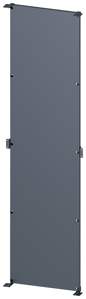 8MF1260-2AL03-0 SIVACON, placa de montaje, para pared posterior de armario, Al: 2200 mm, An: 600