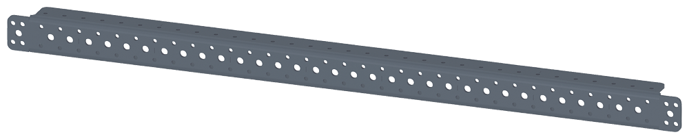 8MF1090-2AH60 SIVACON, perfil de fijación, carga pesada, L: 900 mm, galvanizado