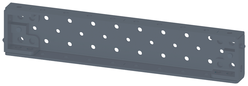 8MF1025-2AS30 SIVACON, perfil de fijación, universal, para profundidad de armario de 400 mm, L