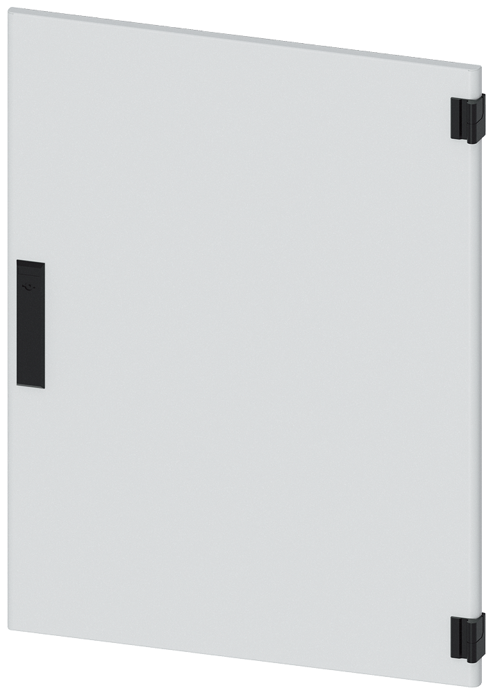 8MF1860-2UT34-0BA2 SIVACON, puerta de sección, derecha, IP40, Al: 800 mm, An: 600 mm, RAL 7035, Cla