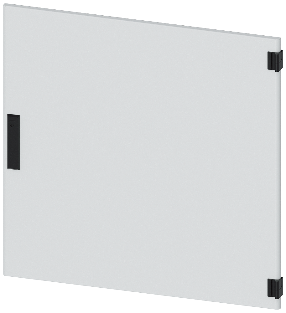 8MF1880-2UT34-0BA2 SIVACON, puerta de sección, derecha, IP40, Al: 800 mm, An: 800 mm, RAL 7035, Cla