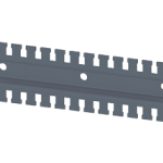 8MF1090-2HC03-0 SIVACON, perfil de fijación, dentado, U- forma, L: 900 mm, galvanizado