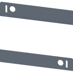 8MF1000-2CW SIVACON, escuadra de transporte, carga pesada, An: 1000 mm, RAL 7035