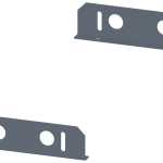 8MF1040-2CW SIVACON, escuadra de transporte, carga pesada, an: 400 mm, RAL 7035