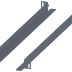 8MF1008-2HG12 SIVACON, guía deslizante, para montaje fijo de 19", p: 800 mm, galvanizado