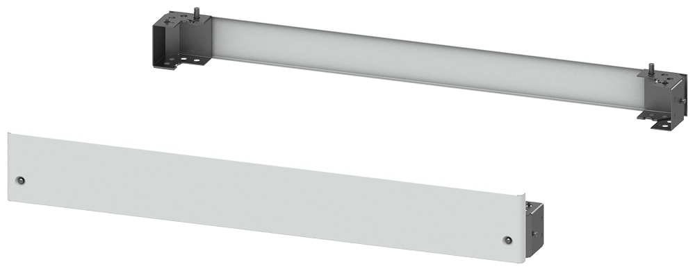 8MF1020-2CS SIVACON, zócalo, para armarios con puerta delantera, Al: 100 mm, An: 1200 mm, RA