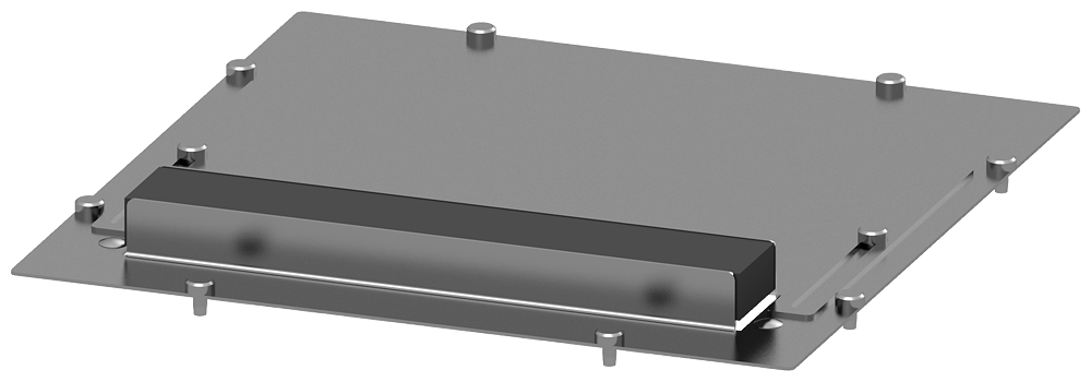 8PQ2304-4BA06 SIVACON S4, chapa de suelo, IP40, con entrada de cables, an: 400 mm, p: 400 mm