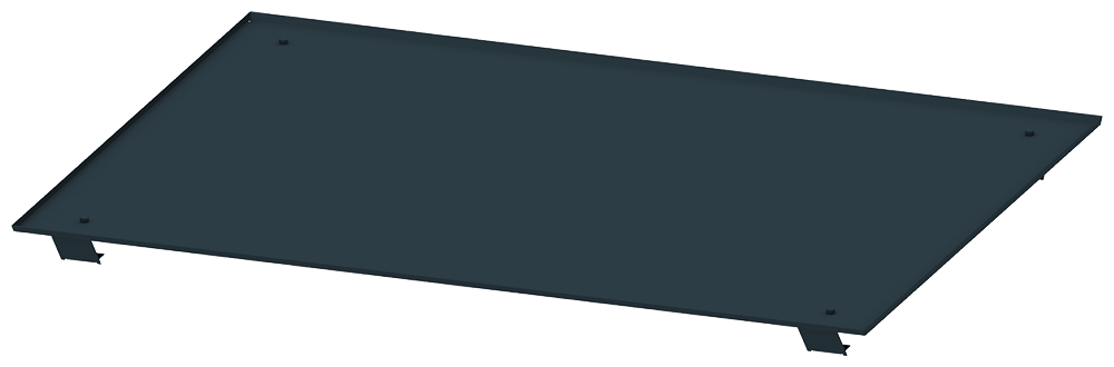 8PQ2302-8BA03 SIVACON S4, suplemento panel de techo, IPX1, an: 1200 mm, p: 800 mm