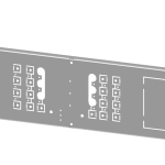 8PQ6000-8BA01 Tapa 3VA10 100A 3P H150 B600 SIVACON S4