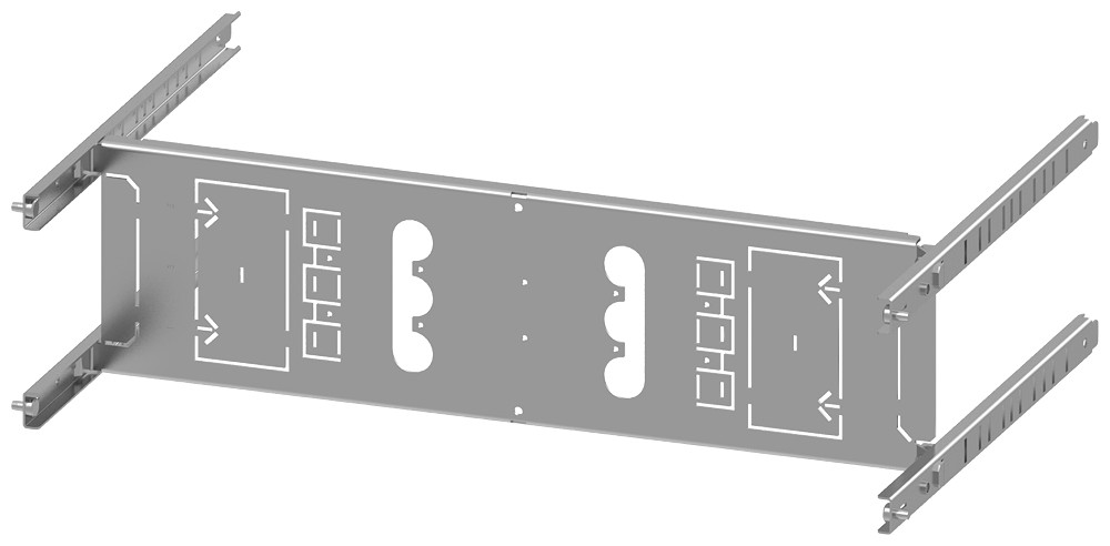 8PQ6000-8BA03 Juego montaje 3VA12 250A 3P H150 B600 Horizontal