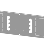 8PQ6000-8BA06 SIVACON S4, placa de montaje, 3VA12 (250 A), de 4 polos, zócalo para enchufables