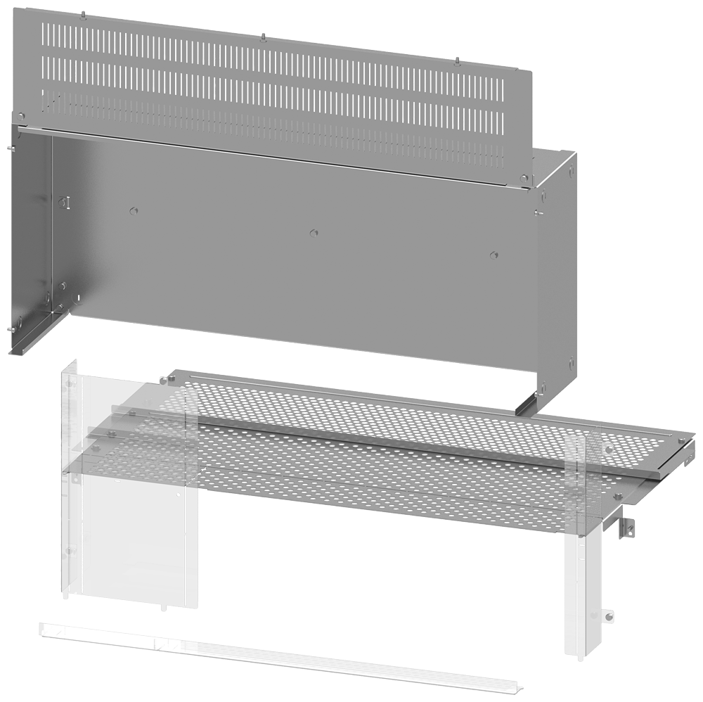 8PQ5000-5BA11 SIVACON S4, subdivisión, 3WA tamaño III, de 3/4 polos, módulo extraíble, al: 550