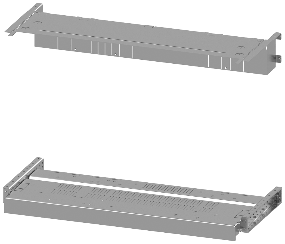 8PQ6000-5BA24 SIVACON S4, placa de montaje, 3WA tam. II, de 3/4 polos, al: 550 mm an: 800 mm