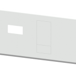 8PQ2020-8BA15 SIVACON S4, puerta de compartimento, 3VL, 3VL160, 3VL250, horizontal, montaje fi