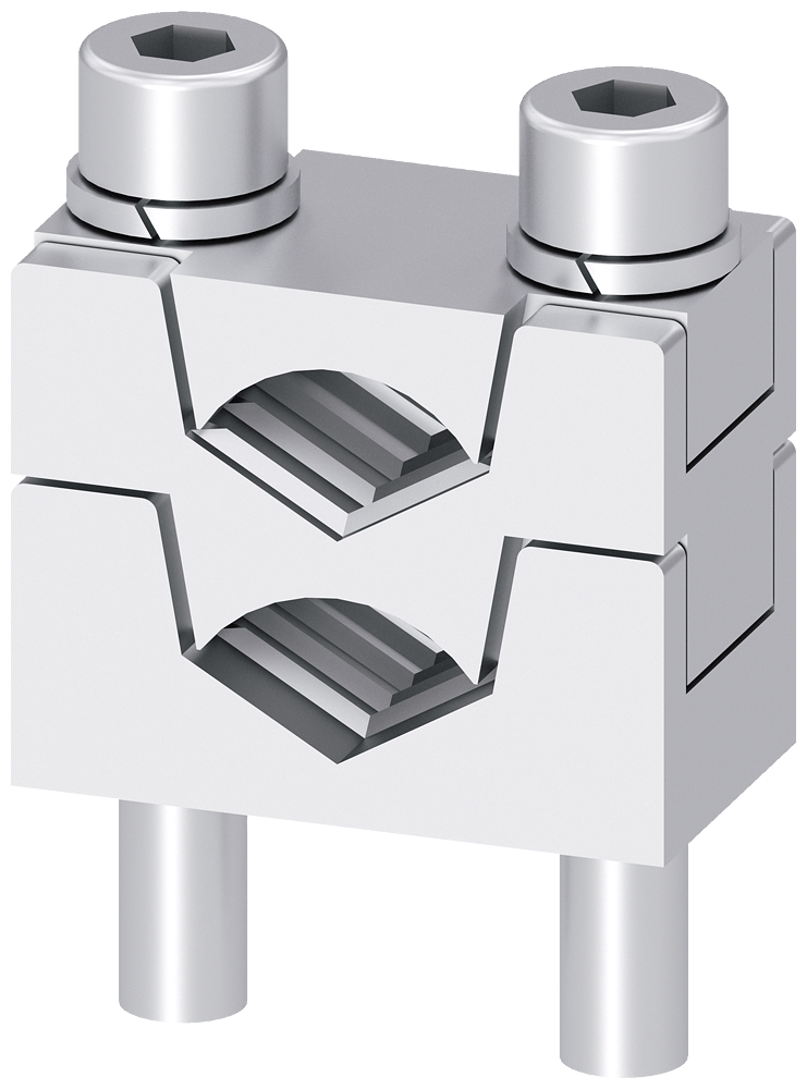 3NP1951-1BB20 Borne prisma doble 2 × 70-120 mm², para tamaño NH2, 1 polo