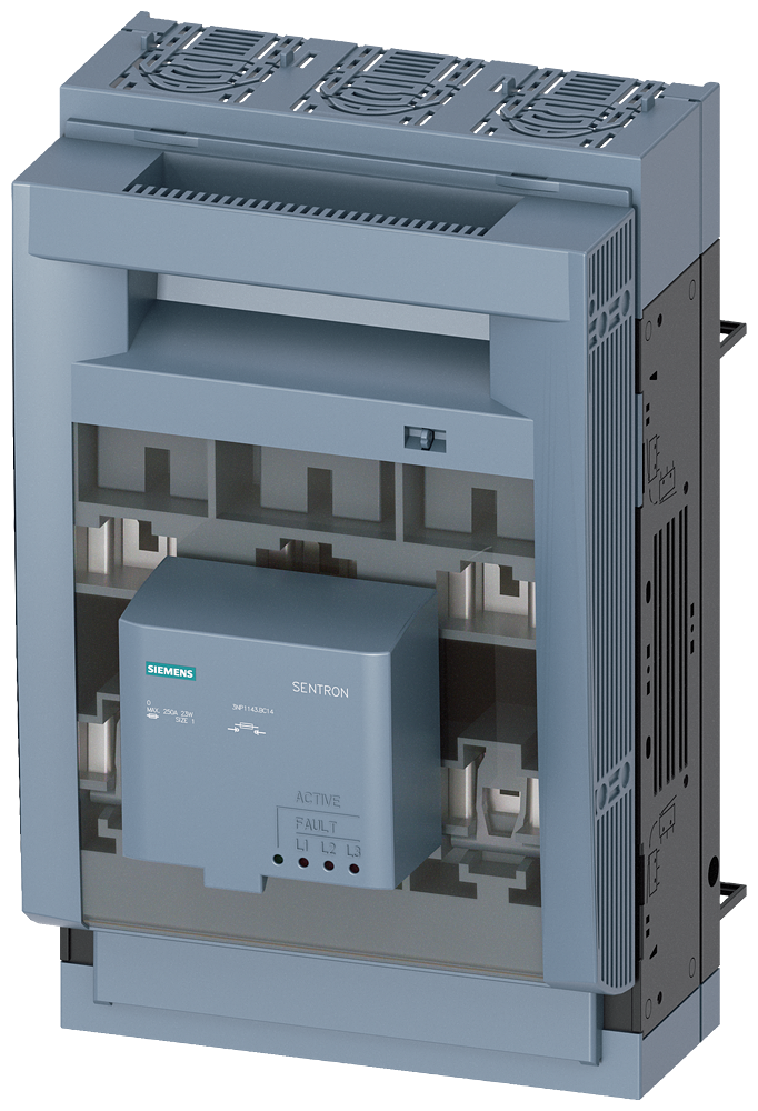 3NP1143-1BC14 SENTRON, interruptor-seccionador-fusible 3NP1, de 3 polos, NH1, 250 A