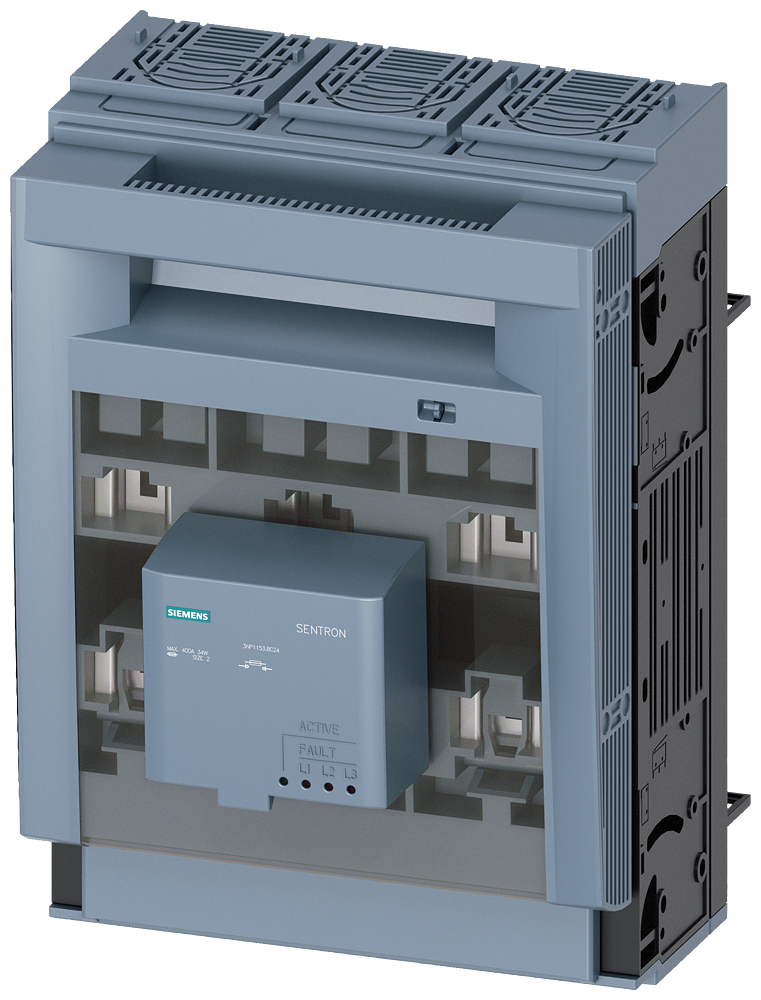 3NP1153-1BC24 SENTRON, interruptor-seccionador-fusible 3NP1, de 3 polos, NH2, 400 A