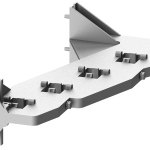 8PQ4000-0BA63 Soporte emb.vert.2x40x10mm 4Ud
