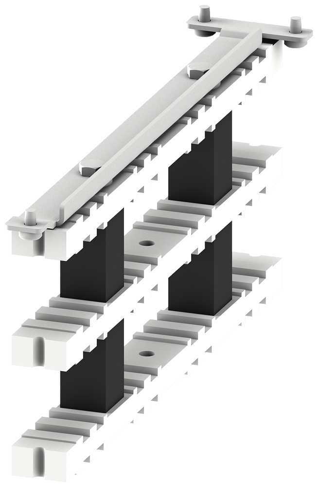 8PQ4000-0BA77 Soporte emb.vert.20-50x10mm