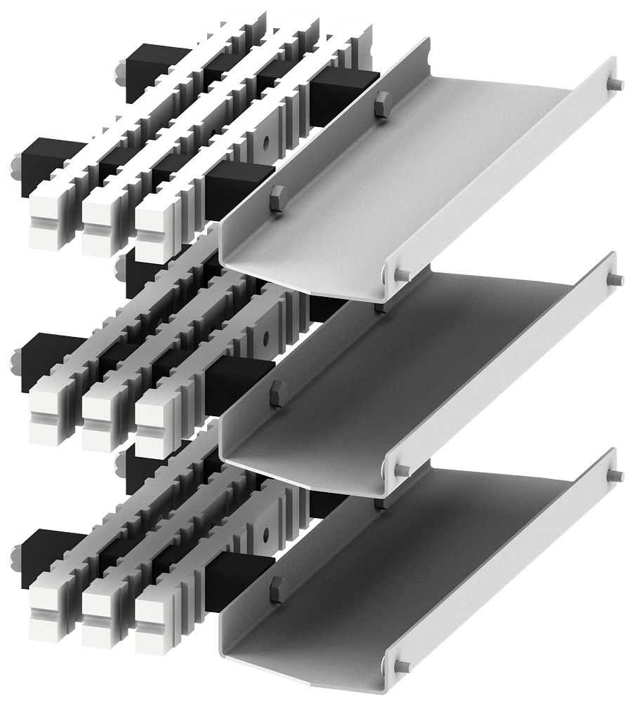 8PQ4000-0BA31 Soporte barras 4x50x10 B400