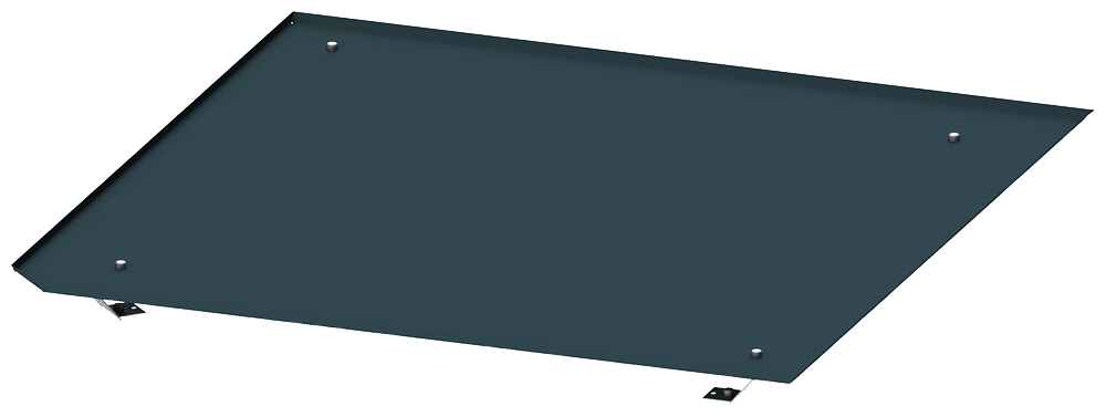 8PQ2308-8BA07 SIVACON S4, suplemento panel de techo, IPX1, para columna en ángulo, p: 800 mm