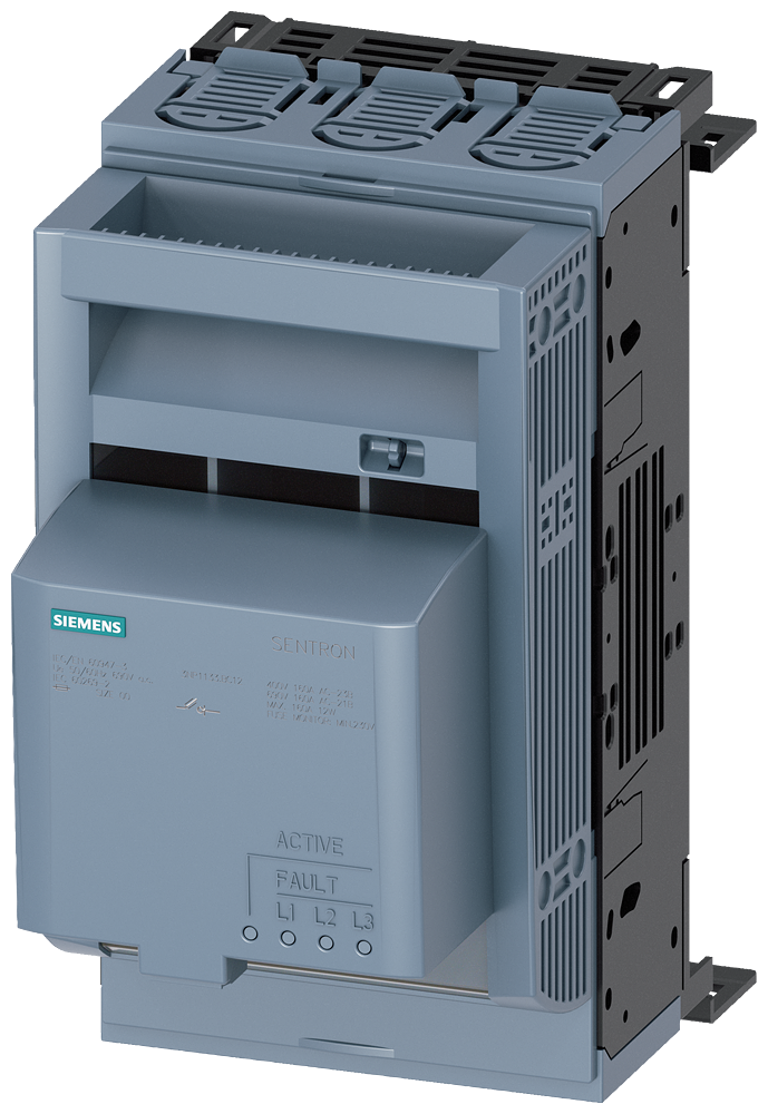 3NP1133-1BC12 SENTRON, interruptor-seccionador-fusible 3NP1, de 3 polos, NH00, 160 A