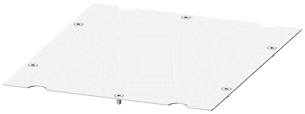 8PQ2300-4BA16 SIVACON S4, chapa de suelo IP55, an: 350 mm, p: 400 mm