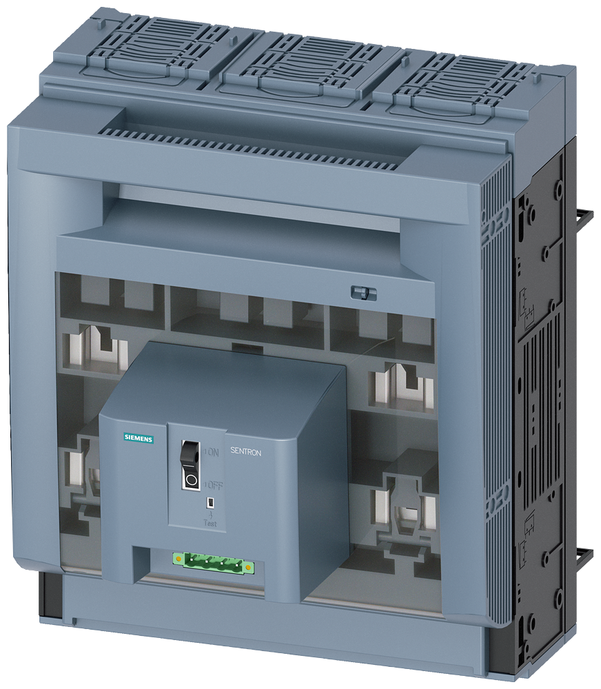 3NP1163-1BC21 SENTRON, interruptor-seccionador-fusible 3NP1, de 3 polos, NH3, 630 A