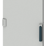8PQ2197-4BA03 SIVACON S4, puerta, IP55, an: 400 mm, palanca de rodillo para bombín semicilíndr