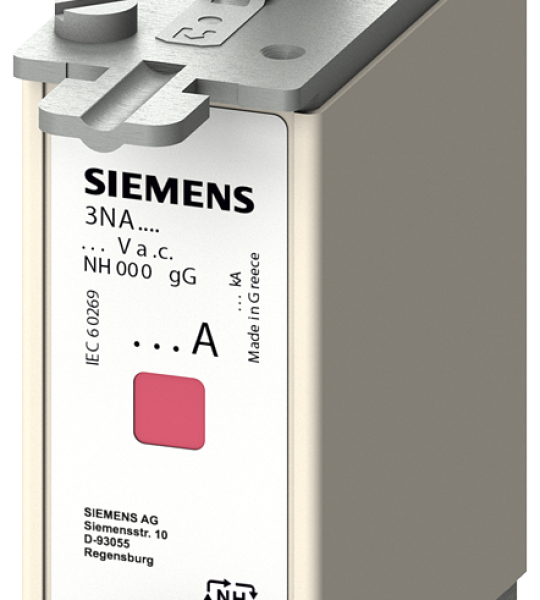 3NA7817 Cartucho de fusibles NH, NH000, In: 40 A, gG, Un AC: 500 V, Un DC: 250 V