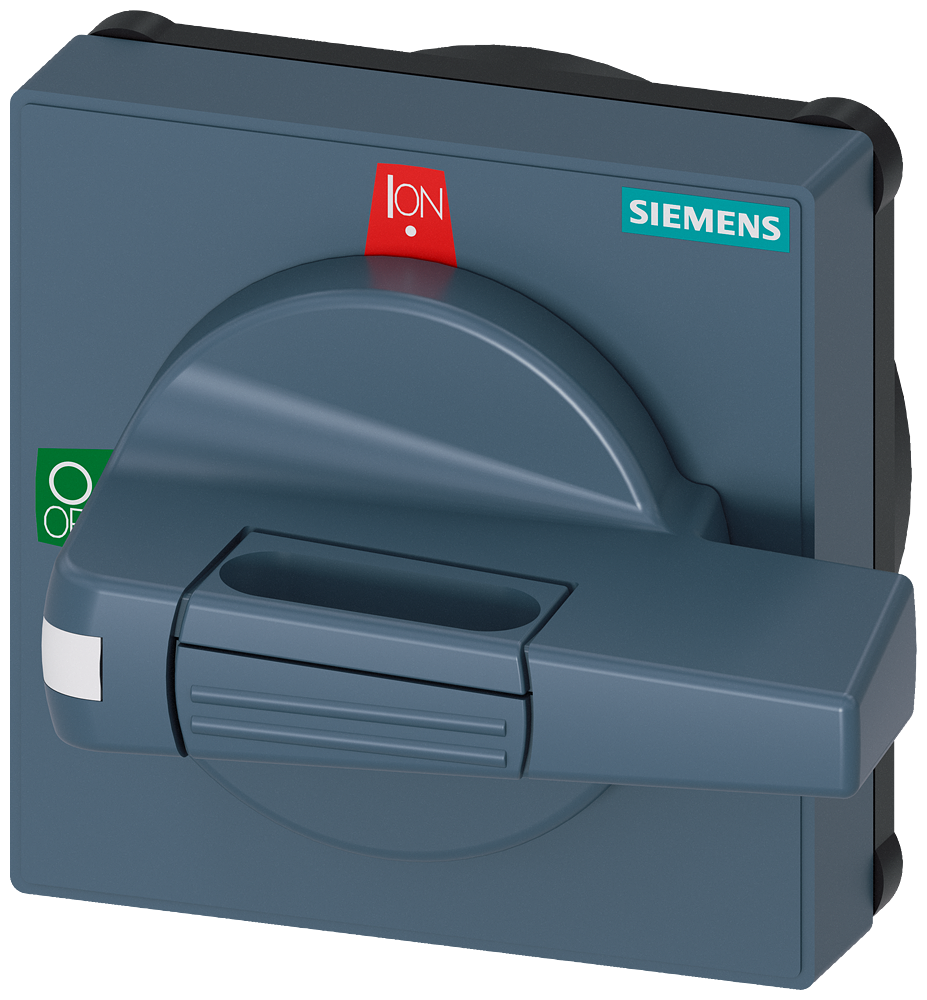 8UD1771-2CF01 Maneta con panel, estándar, con iluminación, tamaño 75 × 75, para eje 8 × 8