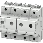 5SG7163 MINIZED, interruptor-seccionador con fusible, D02, 3 polos + N, In: 63 A, Un AC:
